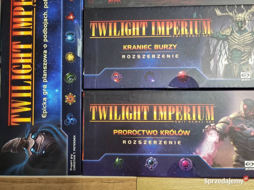 Twilight Imperium 4 edycja dwa dodatki Nowe Raciąż