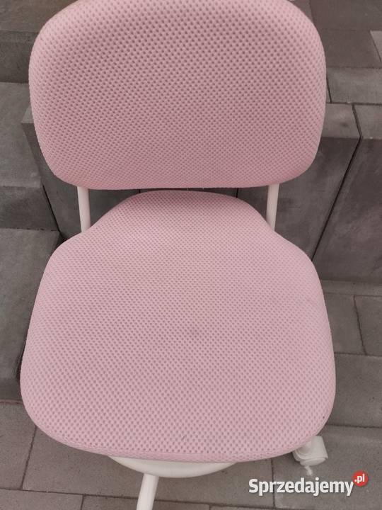 Krzesło do biurka Vimund Ikea różowe fotel sprzedam