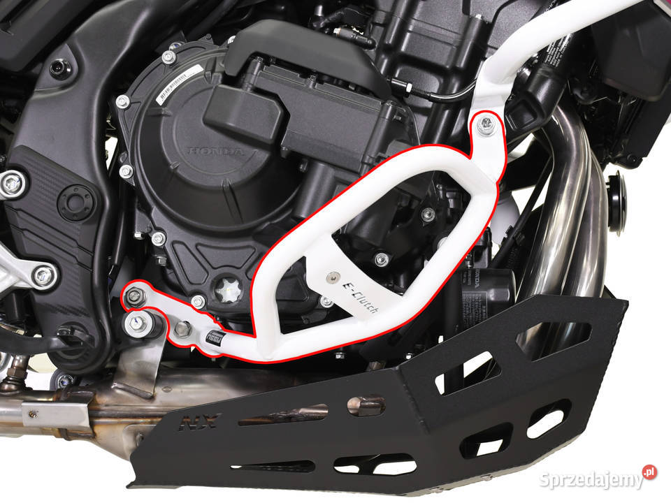 Gmole dolne do HONDA NX500 2026 eclutch białe śląskie