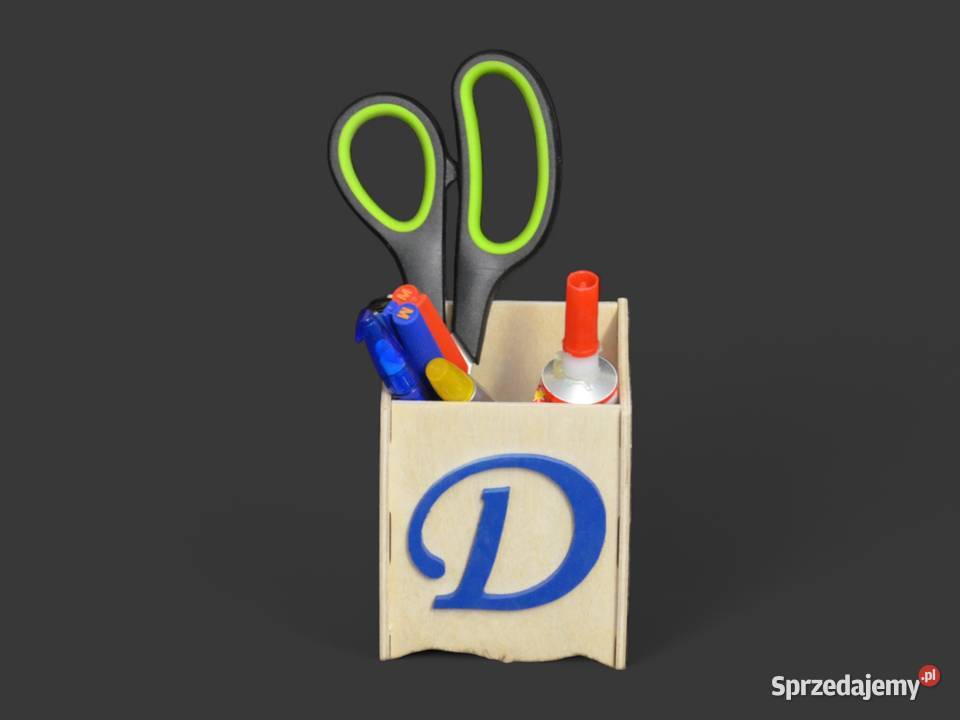 Organizer na przybory szkolne kredki z Chomranice