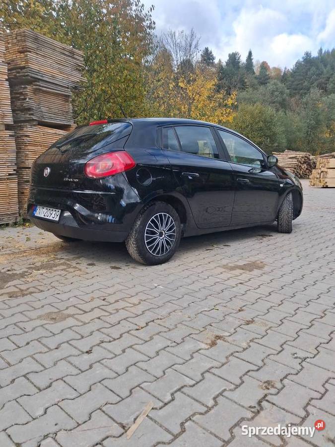 Fiat Bravo 1 6 120 diesel klimatyzacja czarny Nowy Targ