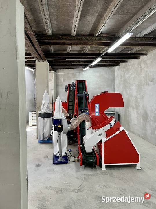 Linia do recyklingu kabli i wiązek elektrycznych