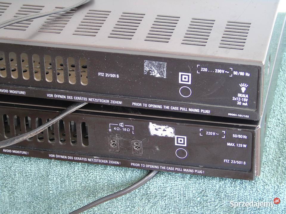 Wzmacniacz i Tuner Grundig SV i ST 1000 Vintage