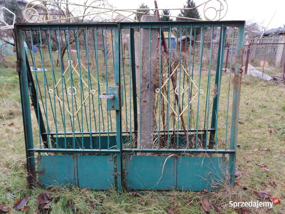 Brama 2 skrzydłowa z furtką 4m Poddębice