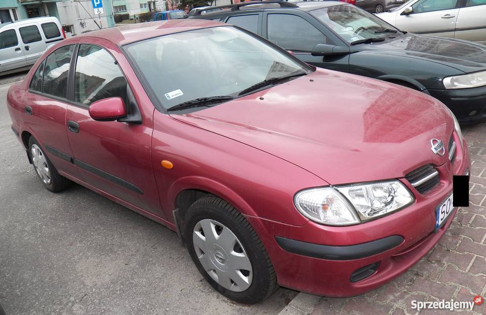 Nissan Almera N16 Sedan 2002 benzyna nieuszkodzony śląskie Sosnowiec