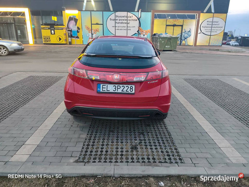 Honda Civic VIII UFO wielofunkcyjna kierownica Łódź