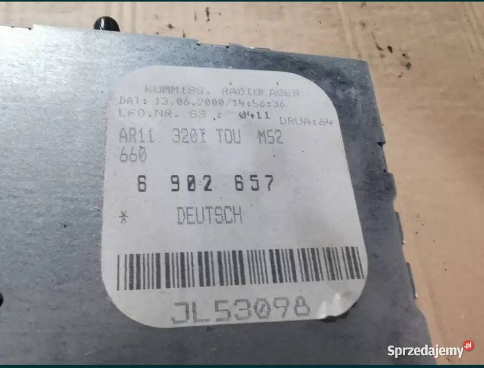 Radio BMW E46 2000r Elektronika Żory sprzedam