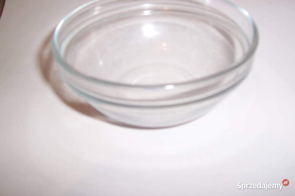 Salaterka szklana miseczka o średnicy 12 Komplet Ceramika i szkło małopolskie Kraków