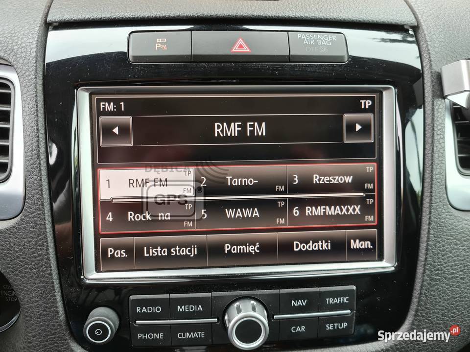 Polskie Menu Lektor Volkswagen Touareg 7P RNS850 podkarpackie sprzedam