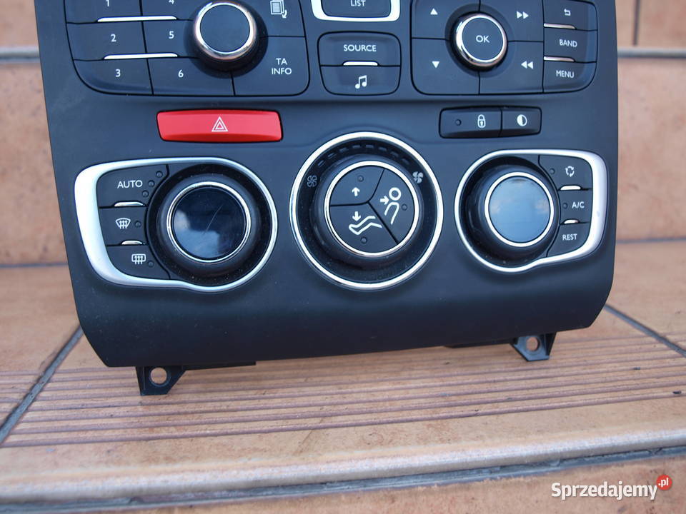 Citroen DS4 panel radia MP3 klimy ogrzewania Kalisz