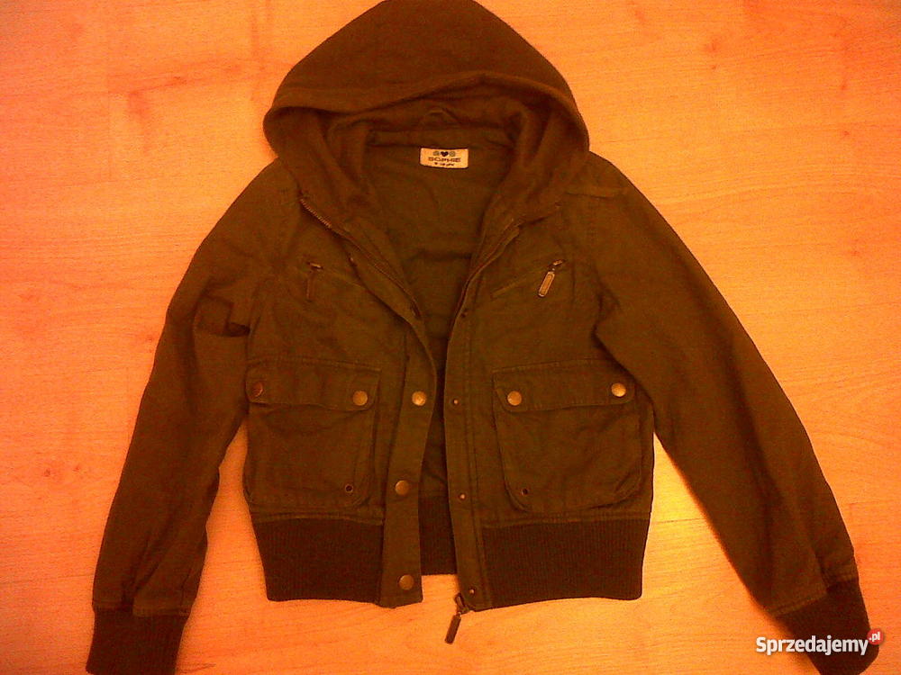 Kurteczka wiosenna r140 SOPHIEna 910latz kapturk