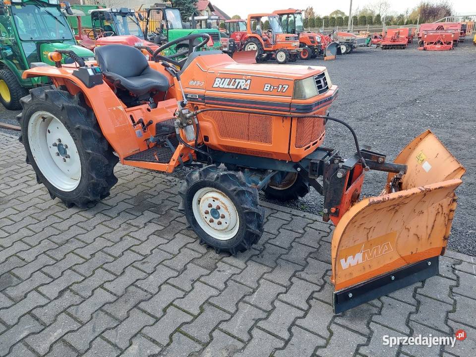 Ciągnik ogrodniczy Kubota Bulltra B117 4x4 Kubota Łubowo