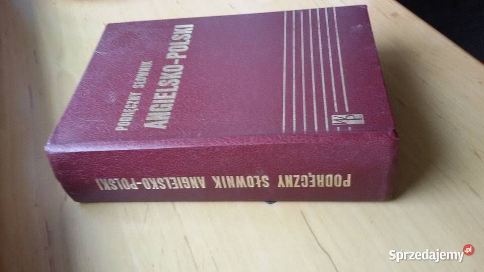 Podręczny Słownik AngielskoPolski Jan Warszawa