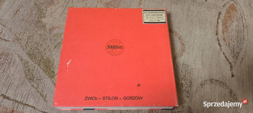 Taśma magnetofonowa 13 360 m Chemitex Stilon Gliwice