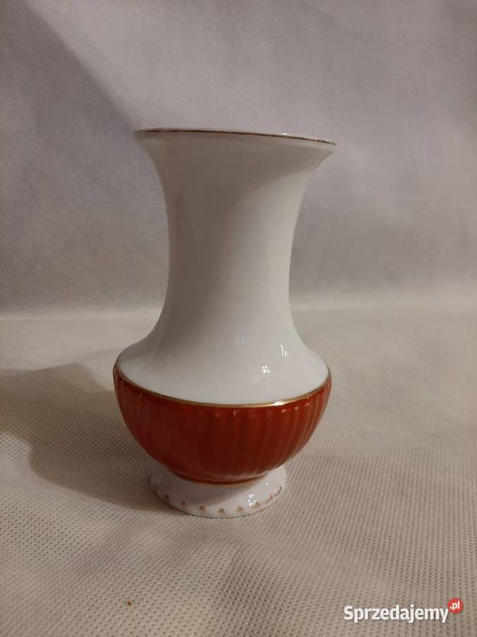 Piękny niemiecki porcelanowy wazon sygnowany Antyki, Sztuka, Kolekcje Inowrocław