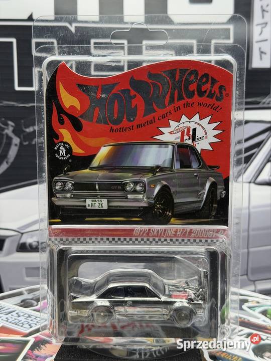 Hot Wheels RLC 1972 Skyline HT 2000GTR Zamac BOX dolnośląskie Wrocław
