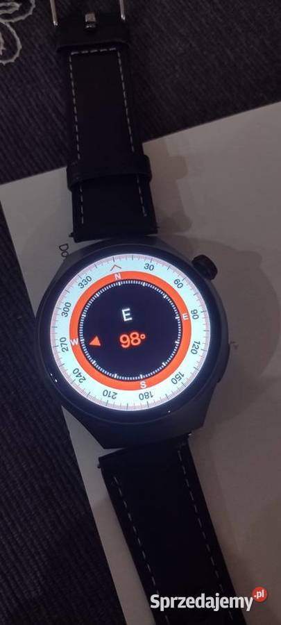 Smartwatch GT4 PRO GPS NFC 2 paski kompas Nowy na rękę Mielec sprzedam