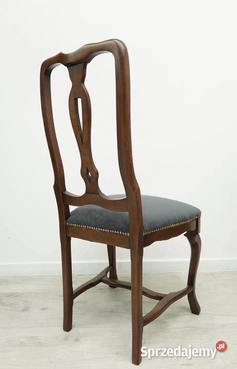 Intarsjowany stół i 8 krzesła Francja lata