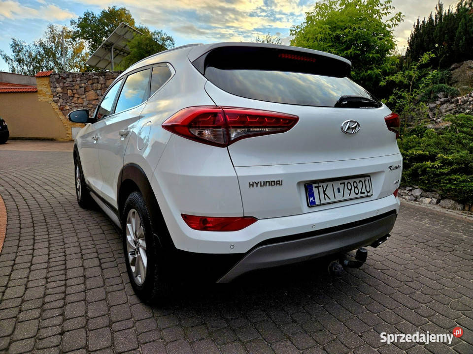Hyundai Tucson 4x4 Navi Kamera Blis Serwis elektrochrom. lusterko wst. świętokrzyskie Zagnańsk
