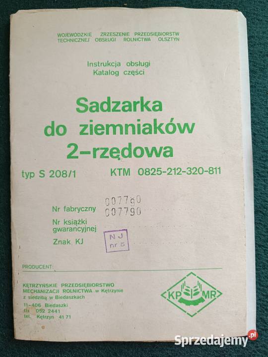 Sprzedam sadzarkę do ziemniaków Siewniki i sadzarki wielkopolskie Kiełczewek