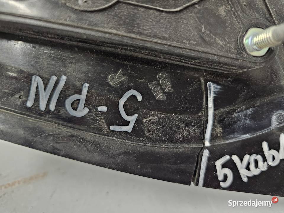 MITSUBISHI L200 07r lusterko prawe 5pin chrom świętokrzyskie sprzedam