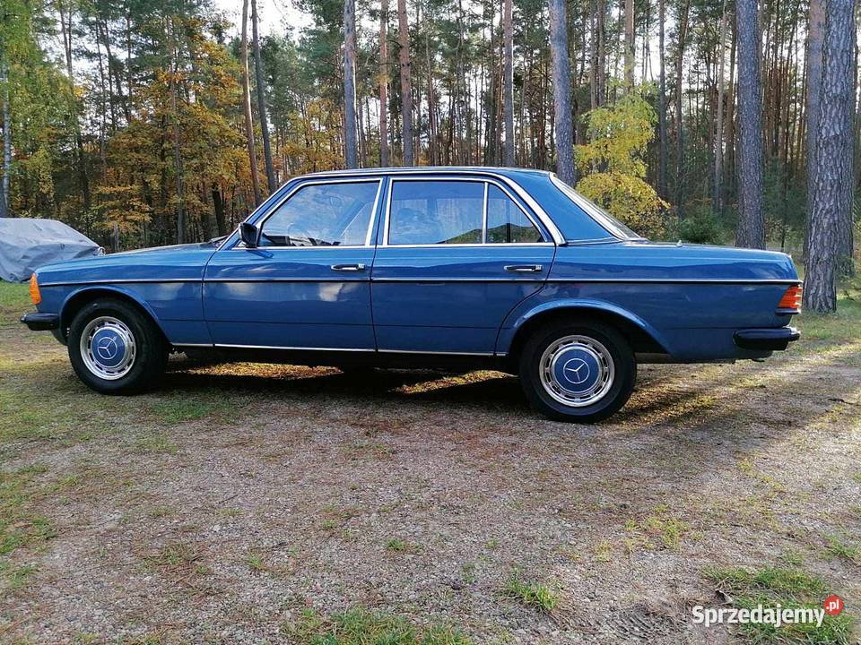 W123 oryginalny lakier 84000udokumentowany 84000km W123 mazowieckie