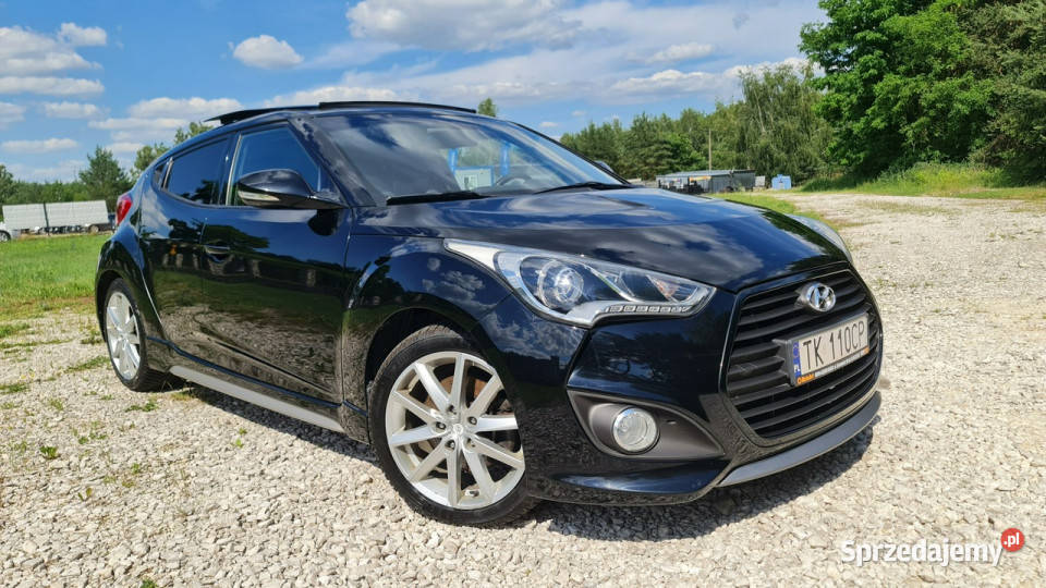 Hyundai Veloster 16 TURBO 186 NAVI Panorama Veloster Chmielnik