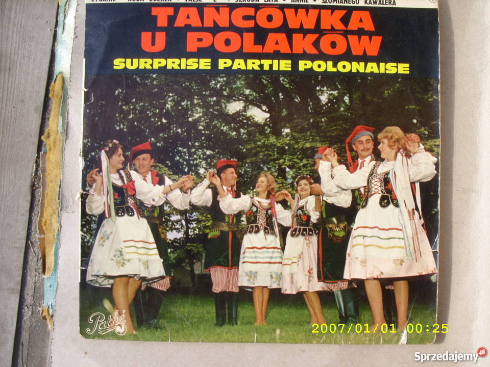 WINYL TANCOWKA U POLAKOW PATHE FRANCE 10 33 OBR Wołów