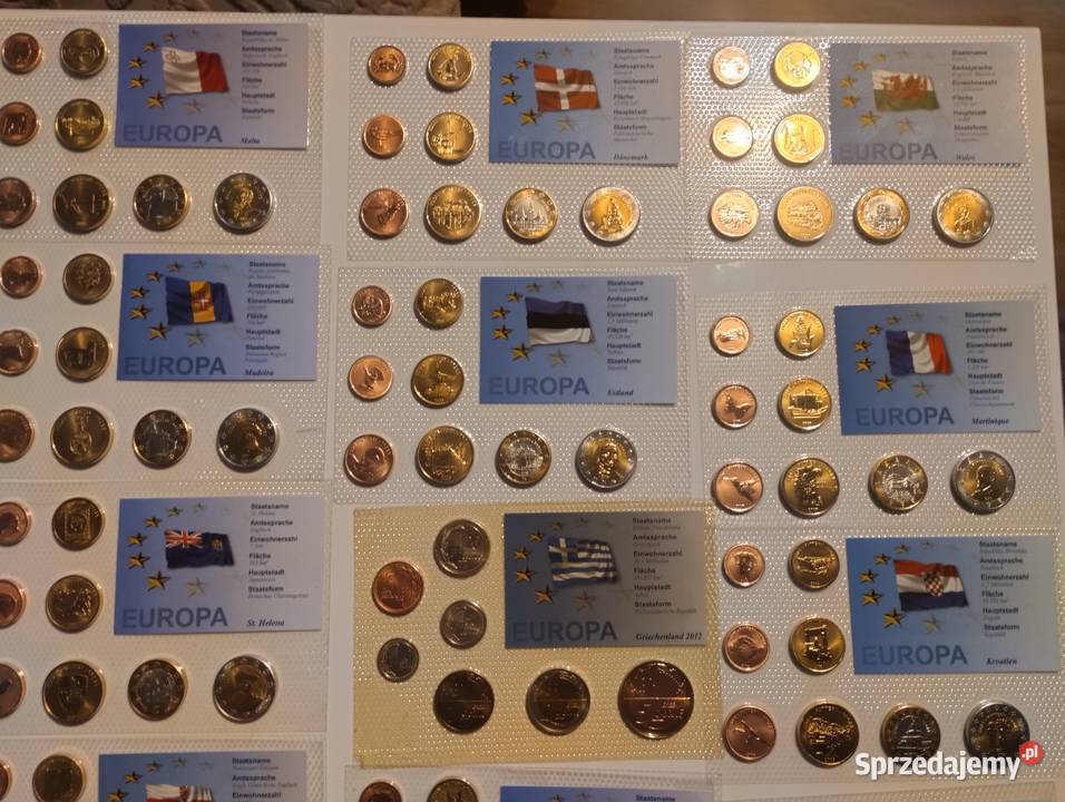 zestaw euro próby POLSKA i inne kraje Białystok