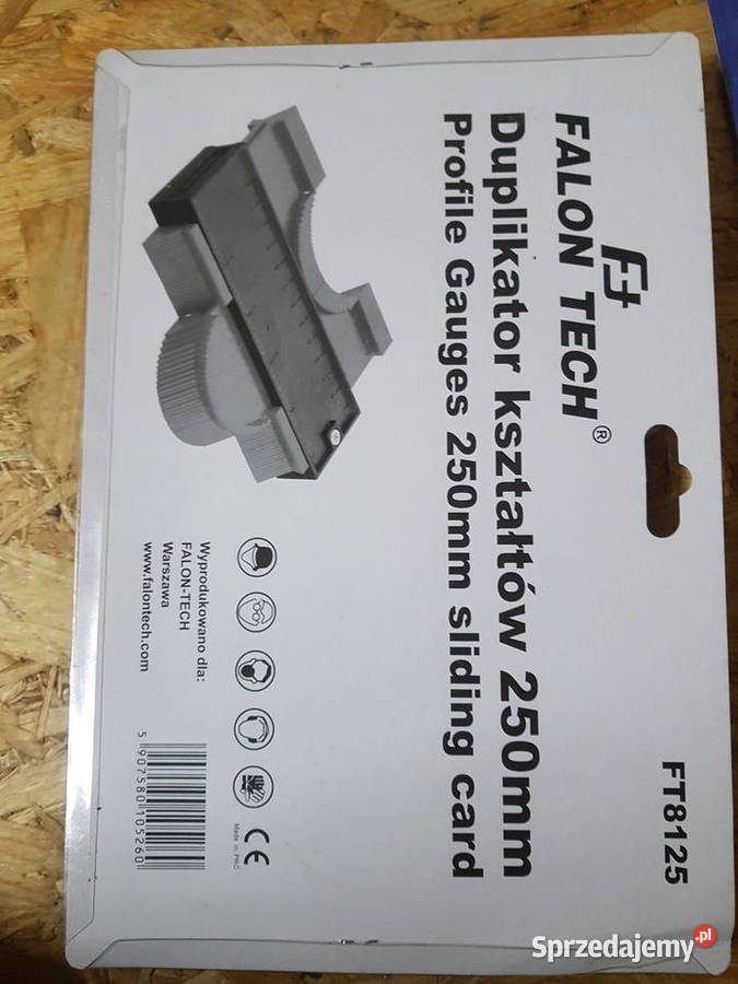 WZORNIK KSZTAŁTÓW PROFILI KONTURÓW SZABLON 250 Głogowa sprzedam