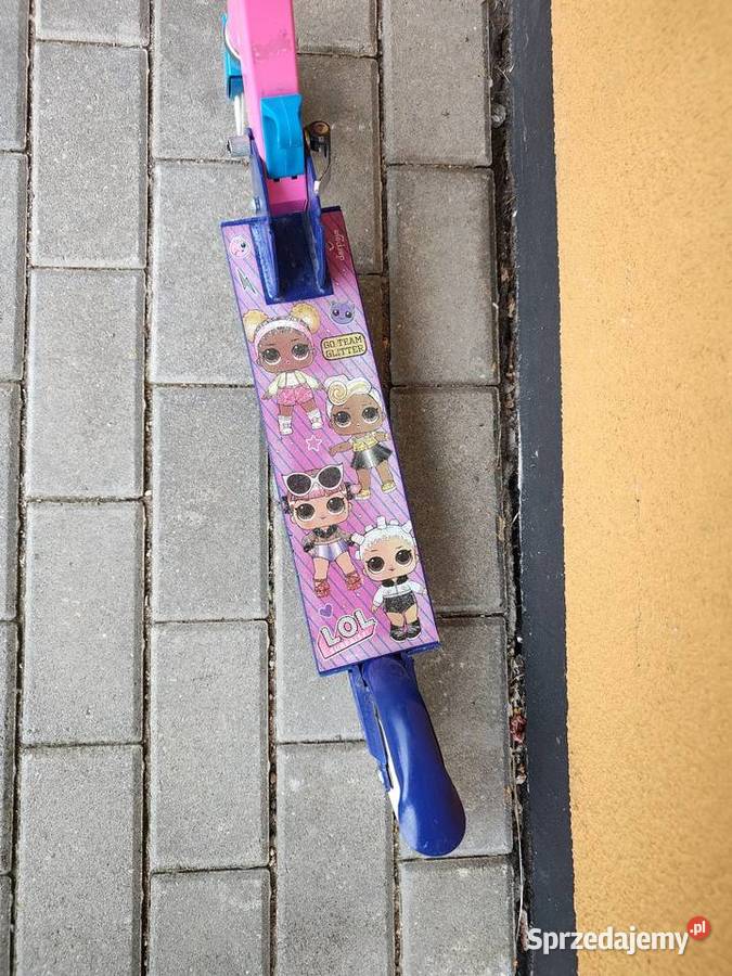 Hulajnoga LOL SURPRISE świecące kółka Rolki, wrotki i hulajnogi warmińsko-mazurskie Olecko sprzedam
