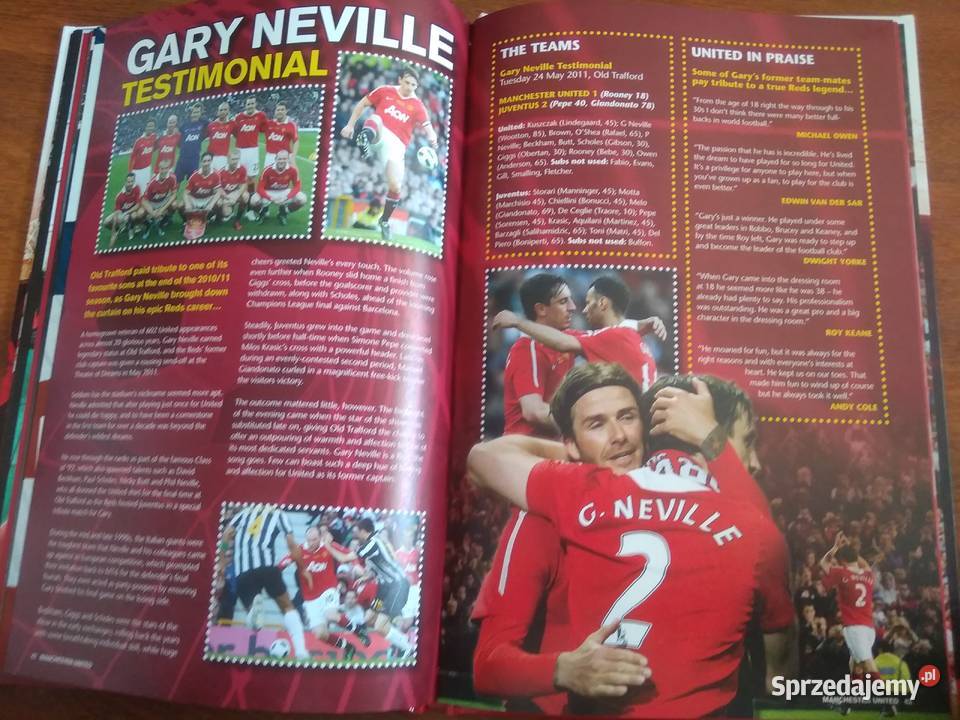Manchester United Annual 2012 książka Kwidzyn