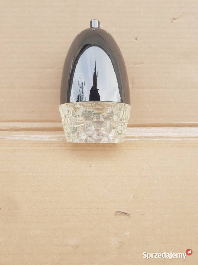 Klosz do Lampy JAJKO Czarny Połysk M10x1 Blokada Warszawa sprzedam