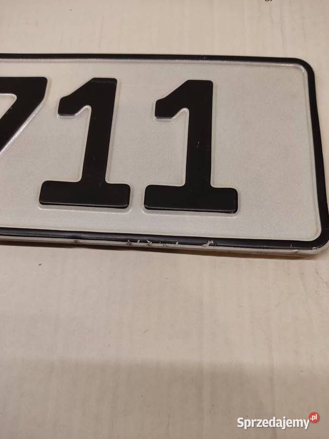 Tablica rejestracyjna Niemcy 2 sztuki AK6711 sprzedam