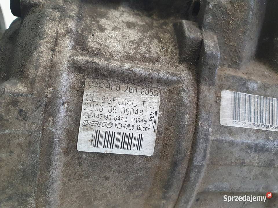 SPRĘŻARKA KLIMATYZACJI Audi A6 C6 27 TDI pompa Rudka