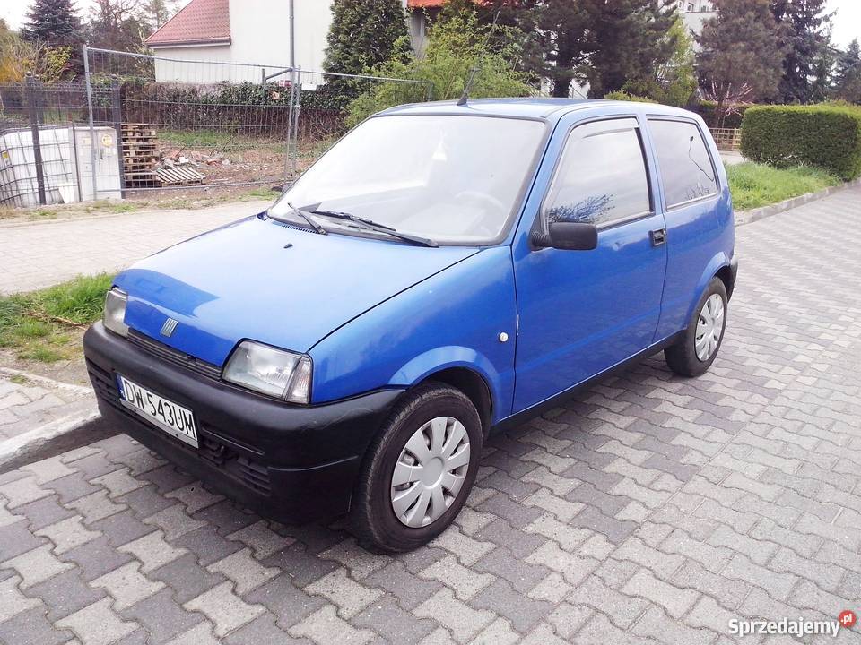 Fiat Cinquecento 98r 700 LPG Sprawny Dlugie 700cm3 dolnośląskie Wrocław