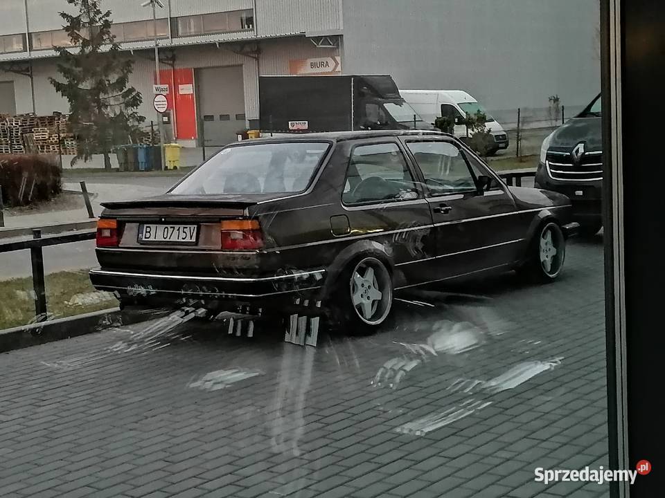 VW jetta mk2 coupe 18T Gwint klasyk 1985 Zamiana skórzana tapicerka Jetta Gdańsk