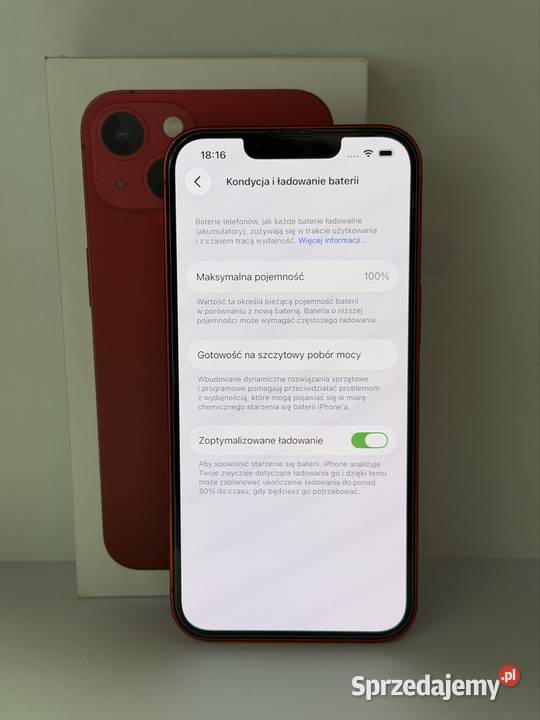iPhone 13 256GB 100 Kondycja sprzedam