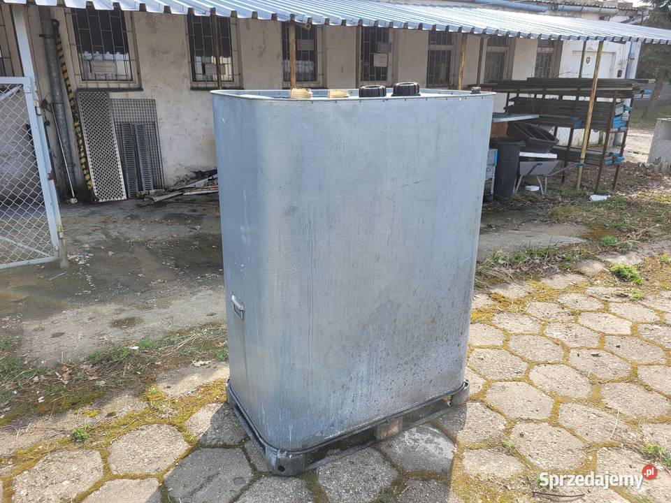 zbiornik mauzer metalowy na paliwo 1000l Stojadła