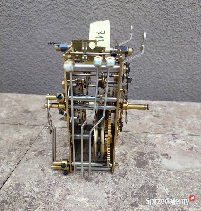 713 Mechanizm starego zegara ściennego Junghans pomorskie Tczew