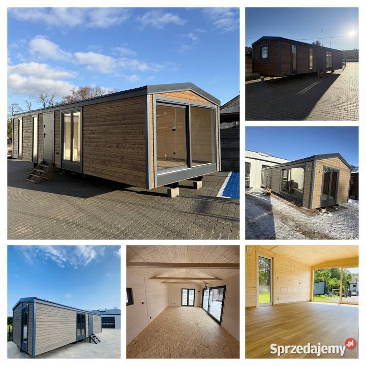 Całoroczne domki mobilne pomorskie Wejherowo