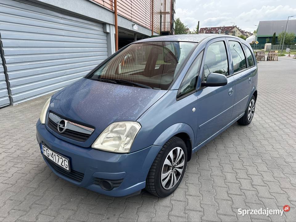 Opel Meriva sprawna klimatyzacja 2007 Gorzów Wielkopolski
