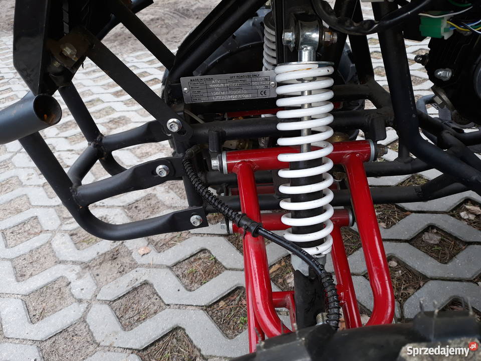Quad 125 Bombardier nowy uszkodzony 2 bieg Rok produkcji 2017 Godzimierz