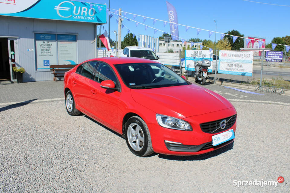 Volvo S60 FVatGwarancjaSalon czerwony Warszawa