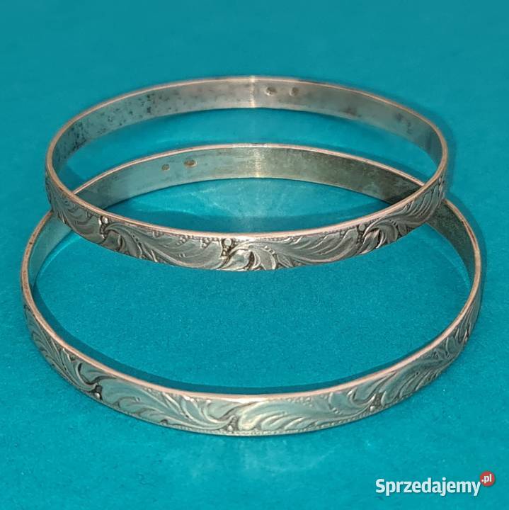 Srebrna Bransoletka Damska X2 29g Starocia Warszawa
