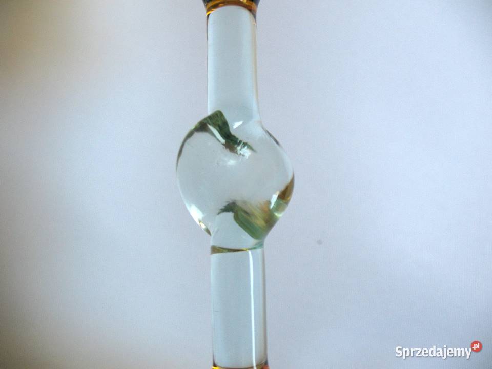 Wazon szkło w kolorze miodowym 255 x 97 Dekoracje i ozdoby Siedlce