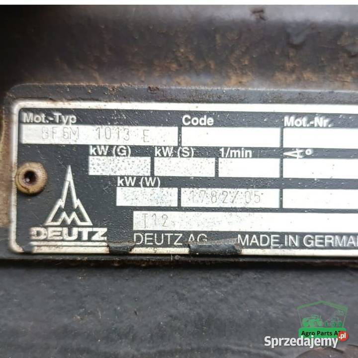 DeutzFahr Agrotron 175 PartsCzęści podlaskie Ciechanowiec