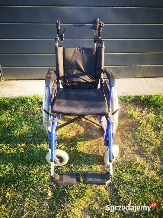 Wózek inwalidzki aluminiowy łódzkie Aleksandrów Łódzki