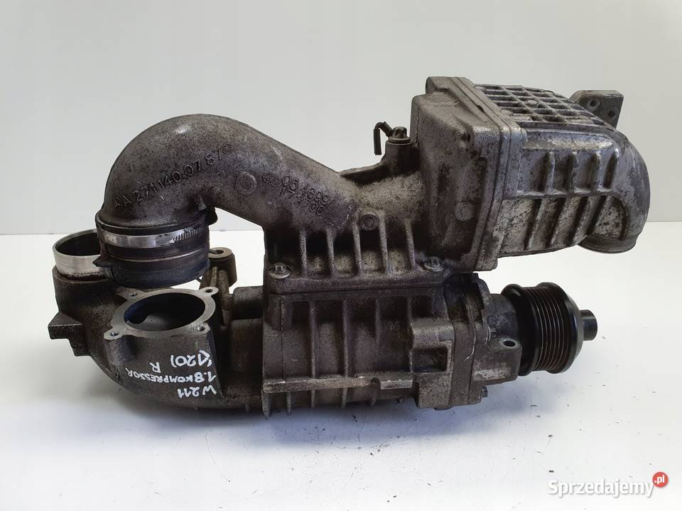 Mercedes W203 18 K KOMPRESOR DOŁADOWANIA Kompresory klimatyzacji lubelskie Chełm
