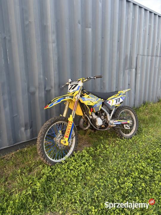 Suzuki RM125 06 świeży remont HGS Restyle kit Choczewo